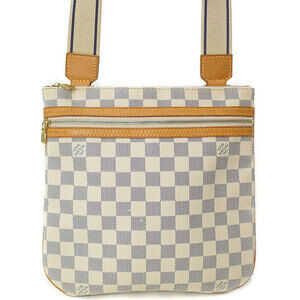 Louis Vuitton Damier Azur White Pochette Bosphore Shoulder Bag